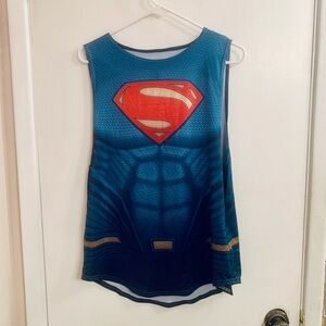 BlackMilk Clothing Superman Suit Muscle Top (XS)